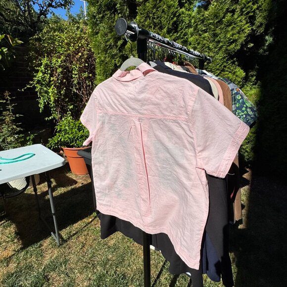 BDG Nash Embroidered Souvenir Short Sleeve Button-Down Shirt - Picture 6 of 6